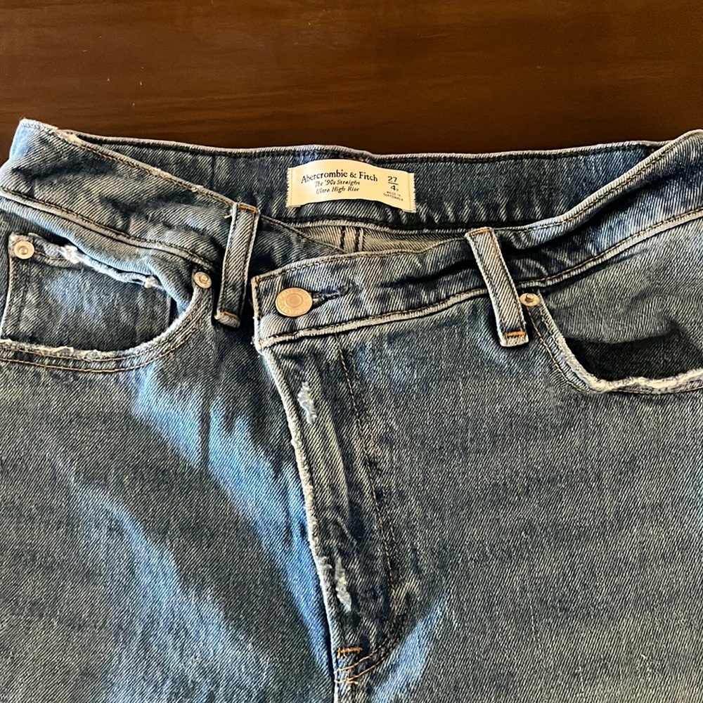 Abercrombie crossover straight jean